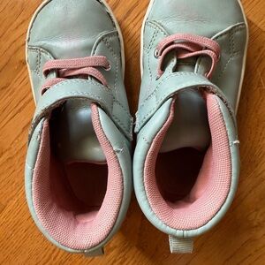 Toddler Green and Pink Shoes